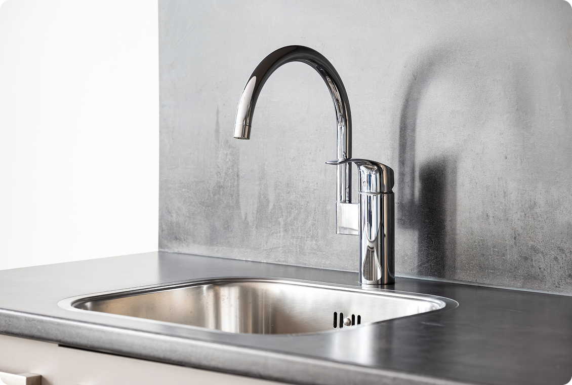 Contemporary kitchen sink design